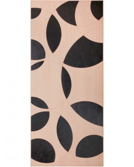 Pannello esterno porta blindata Black-White Mas Legno rovere sbiancato