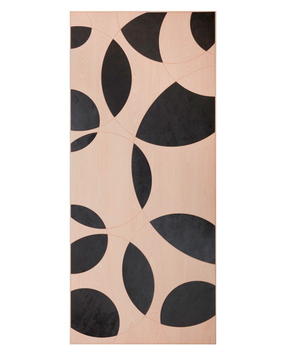 Pannello esterno porta blindata Black-White Mas Legno rovere sbiancato