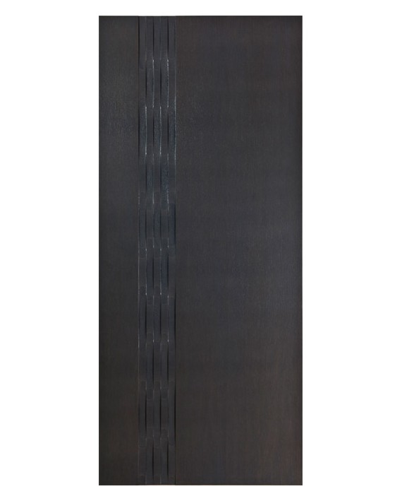 Panel Flow security door Mas Wood RAL 9002