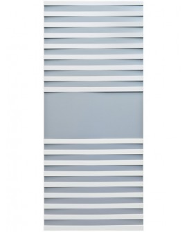 Pannello Elegance porta blindata Mas Legno bicolore RAL 7036-7035