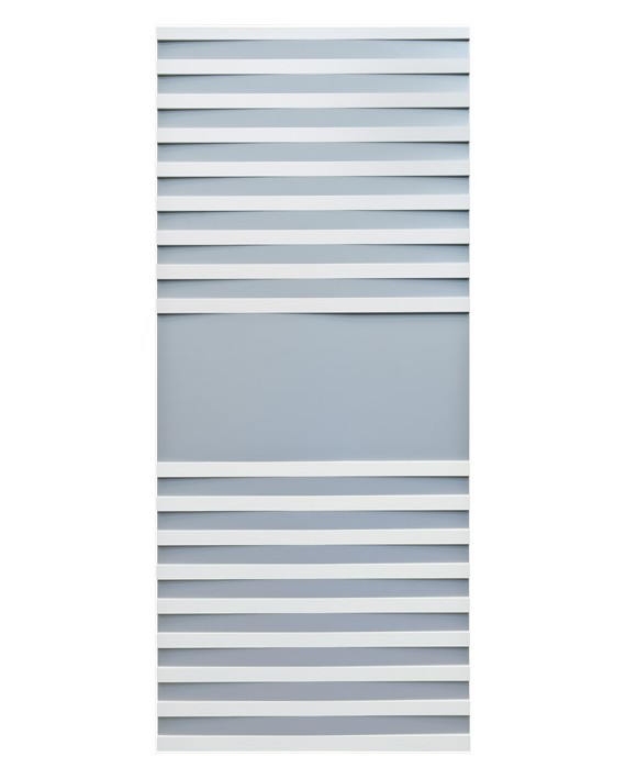 Pannello Elegance porta blindata Mas Legno bicolore RAL 7036-7035