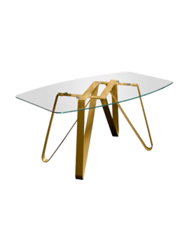 Table Axel Gold Eurosedia
