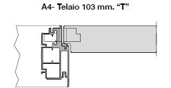 103 mm tip. "T"